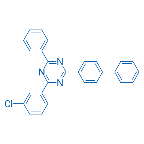 2-([1,1'-Biphenyl]-4-yl)-4-(3-chlorophenyl)-6-phenyl-1,3,5-triazine 25g