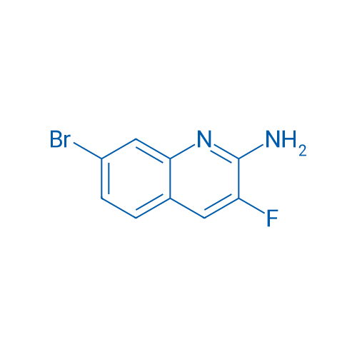 7-Bromo-3-fluoroquinolin-2-amine 250mg