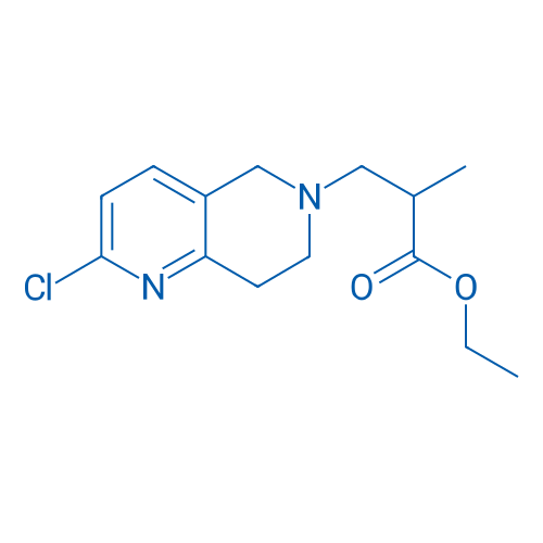 ETHYL 3-(2-CHLORO-7,8-DIHYDRO-1,6-NAPHTHYRIDIN-6(5H)-YL)-2-METHYLPROPANOATE 1g