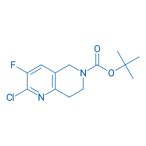 TERT-BUTYL 2-CHLORO-3-FLUORO-7,8-DIHYDRO-1,6-NAPHTHYRIDINE-6(5H)-CARBOXYLAT 250mg