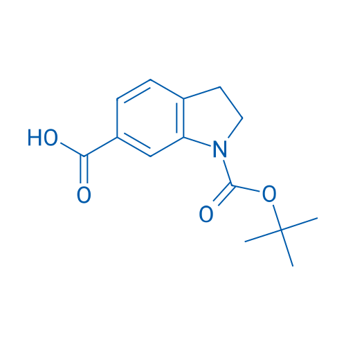 1-(tert-Butoxycarbonyl)indoline-6-carboxylic acid 100mg