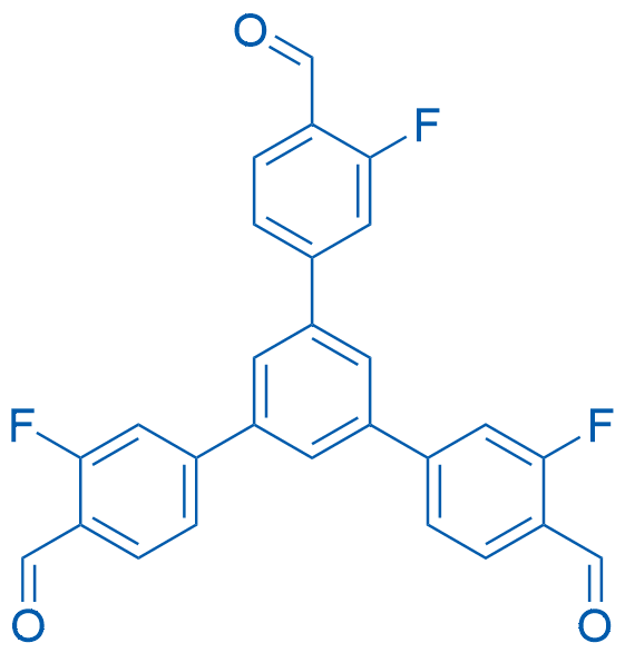 3,3''-Difluoro-5'-(3-fluoro-4-formylphenyl)-[1,1':3',1''-terphenyl]-4,4''-dicarbaldehyde 250mg