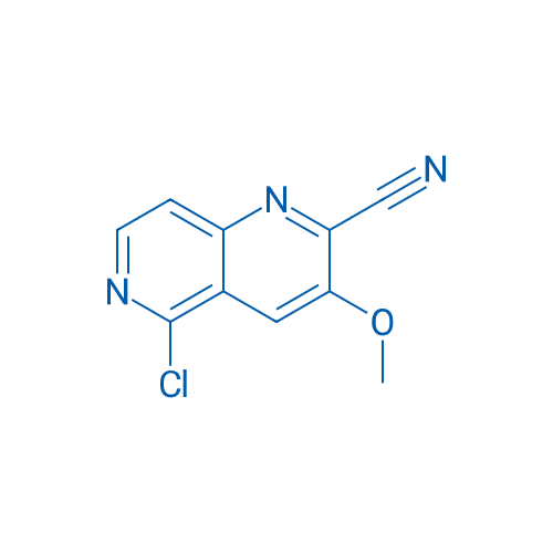 5-CHLORO-3-METHOXY-1,6-NAPHTHYRIDINE-2-CARBONITRILE 250mg