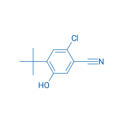 4-(TERT-BUTYL)-2-CHLORO-5-HYDROXYBENZONITRILE 1g