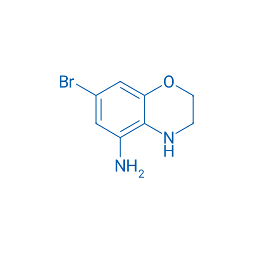 7-Bromo-3,4-dihydro-2H-benzo[b][1,4]oxazin-5-amine 100mg