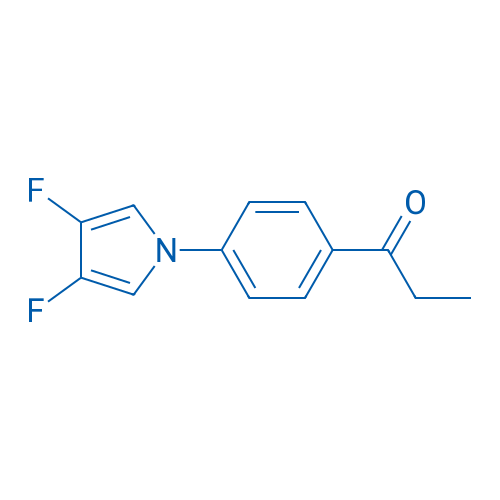 1-(4-(3,4-difluoro-1H-pyrrol-1-yl)phenyl)propan-1-one 1g