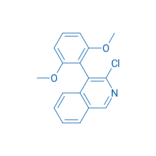 3-Chloro-4-(2,6-dimethoxyphenyl)isoquinoline 100mg