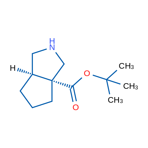 Rac-tert-butyl (3aR,6aR)-octahydrocyclopenta[c]pyrrole-3a-carboxylate 1g