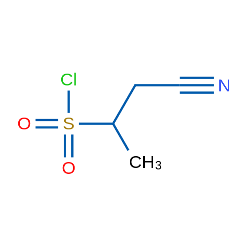 1-Cyanopropane-2-sulfonyl chloride 1g