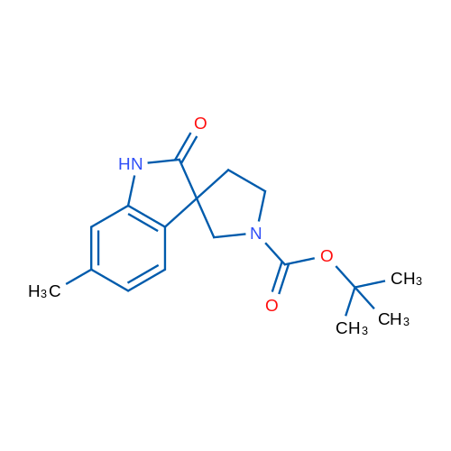 tert-Butyl 6-methyl-2-oxospiro[indoline-3,3'-pyrrolidine]-1'-carboxylate 1g