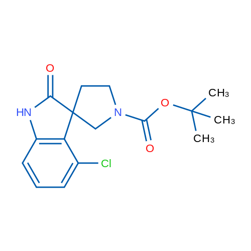 tert-Butyl 4-chloro-2-oxospiro[indoline-3,3'-pyrrolidine]-1'-carboxylate 1g