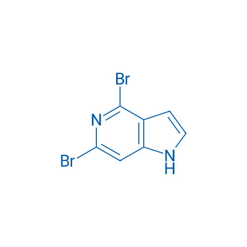 4,6-Dibromo-1H-pyrrolo[3,2-c]pyridine 1g