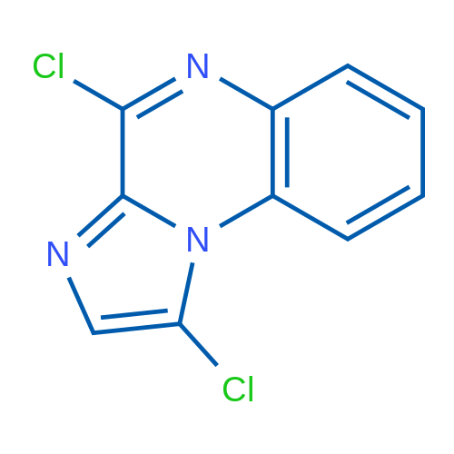 1,4-Dichloroimidazo[1,2-a]quinoxaline 1g