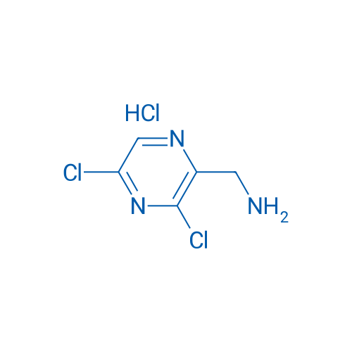(3,5-Dichloropyrazin-2-yl)methanamine hydrochloride 100mg