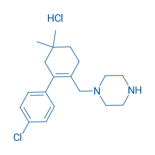 1-((4'-Chloro-5,5-dimethyl-3,4,5,6-tetrahydro-[1,1'-biphenyl]-2-yl)methyl)piperazine hydrochloride 25g