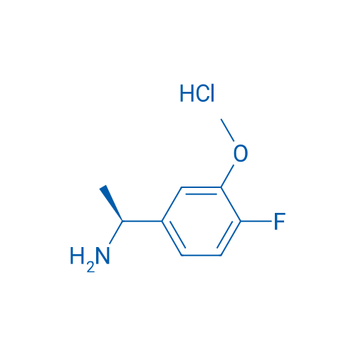 (S)-1-(4-Fluoro-3-methoxyphenyl)ethanamine hydrochloride 250mg