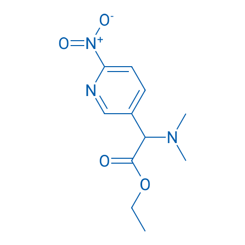 ETHYL 2-(DIMETHYLAMINO)-2-(6-NITROPYRIDIN-3-YL)ACETATE 250mg