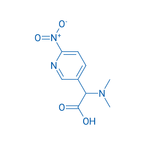 2-(DIMETHYLAMINO)-2-(6-NITROPYRIDIN-3-YL)ACETIC ACID 250mg