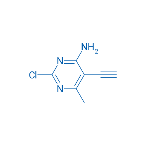 2-CHLORO-5-ETHYNYL-6-METHYLPYRIMIDIN-4-AMINE 1g