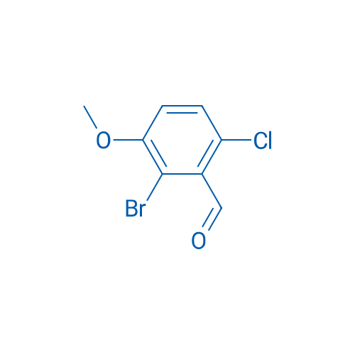 2-Bromo-6-chloro-3-methoxybenzaldehyde 1g
