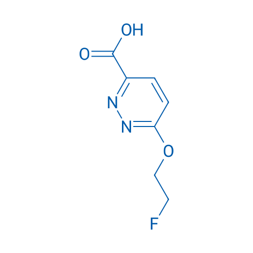 6-(2-Fluoroethoxy)pyridazine-3-carboxylic acid 250mg