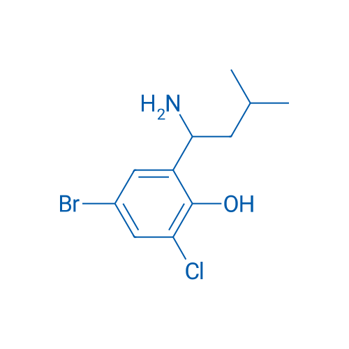 2-(1-Amino-3-methylbutyl)-4-bromo-6-chlorophenol 1g