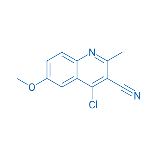 4-Chloro-6-methoxy-2-methylquinoline-3-carbonitrile 100mg