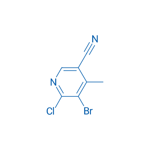 5-Bromo-6-chloro-4-methylnicotinonitrile 250mg