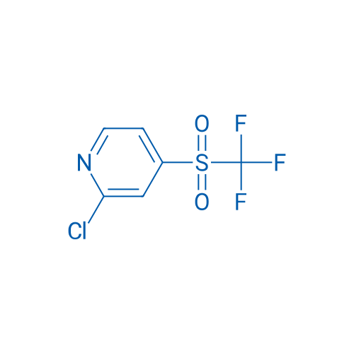 2-Chloro-4-((trifluoromethyl)sulfonyl)pyridine 1g