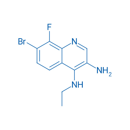 7-Bromo-N4-ethyl-8-fluoroquinoline-3,4-diamine 1g