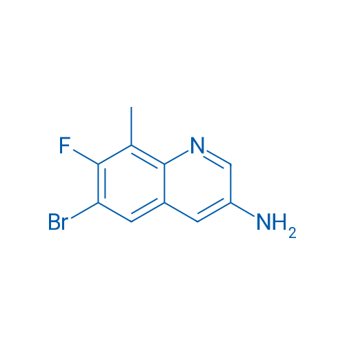 6-Bromo-7-fluoro-8-methylquinolin-3-amine 1g
