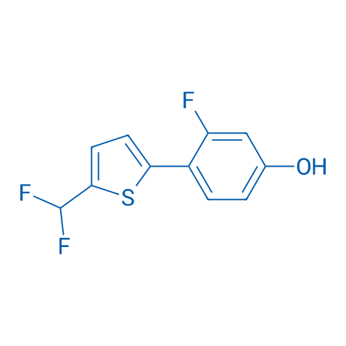 4-[5-(Difluoromethyl)-2-thienyl]-3-fluoro-phenol 1g