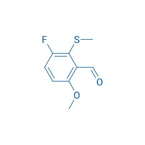 3-Fluoro-6-methoxy-2-(methylthio)benzaldehyde 1g