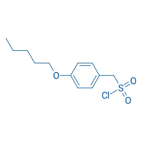 [4-(Pentyloxy)phenyl]methanesulfonyl chloride 1g