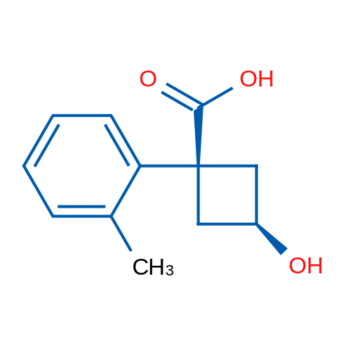 (1S,3s)-3-hydroxy-1-(2-methylphenyl)cyclobutane-1-carboxylic acid 1g