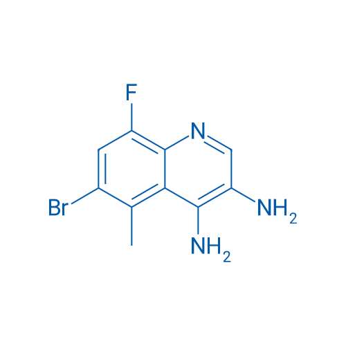 6-Bromo-8-fluoro-5-methylquinoline-3,4-diamine 1g