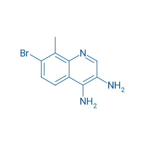 7-Bromo-8-methylquinoline-3,4-diamine 1g