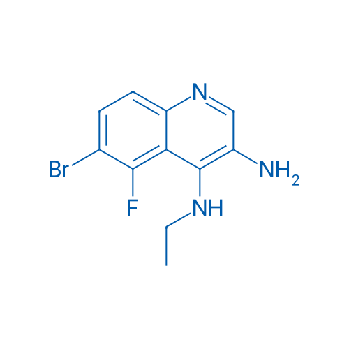 6-Bromo-N4-ethyl-5-fluoroquinoline-3,4-diamine 1g