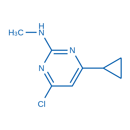 4-Chloro-6-cyclopropyl-N-methylpyrimidin-2-amine 1g