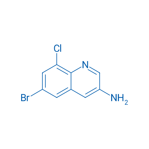 6-Bromo-8-chloroquinolin-3-amine 1g