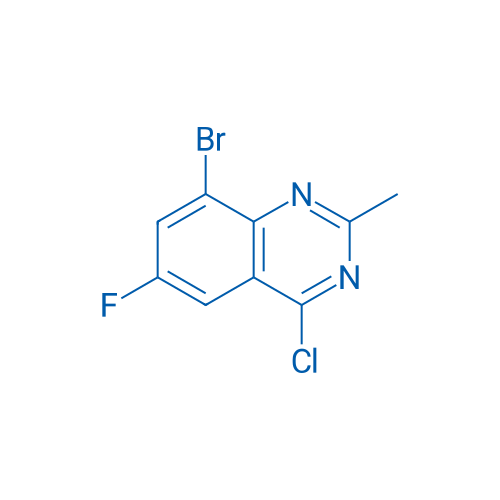 8-Bromo-4-chloro-6-fluoro-2-methylquinazoline 1g