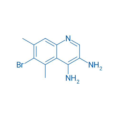 6-Bromo-5,7-dimethylquinoline-3,4-diamine 1g