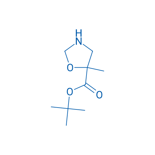 tert-Butyl 5-methyl-1,3-oxazolidine-5-carboxylate 1g