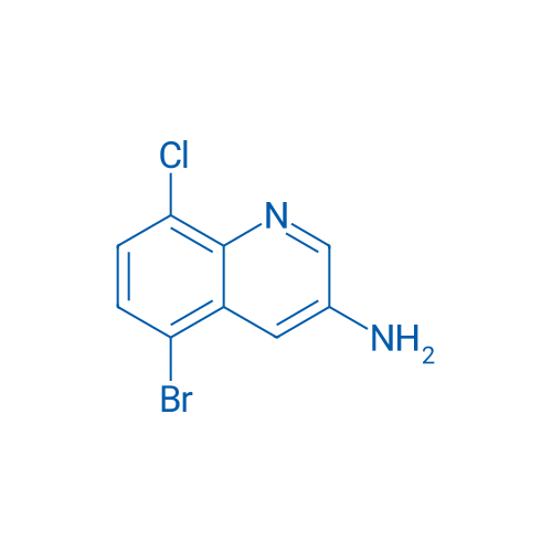 5-Bromo-8-chloroquinolin-3-amine 1g