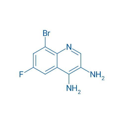 8-Bromo-6-fluoroquinoline-3,4-diamine 1g
