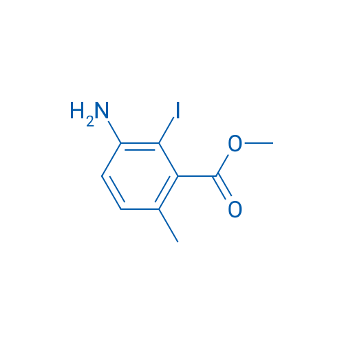 3-Amino-2-iodo-6-methyl-benzoic acid methyl ester 250mg