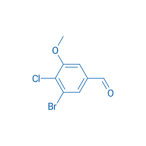 3-Bromo-4-chloro-5-methoxybenzaldehyde 1g