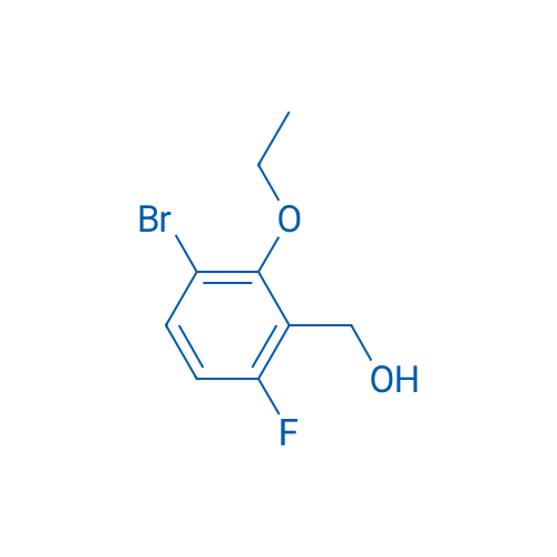 (3-Bromo-2-ethoxy-6-fluorophenyl)methanol 250mg
