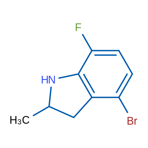 4-Bromo-7-fluoro-2-methylindoline 1g