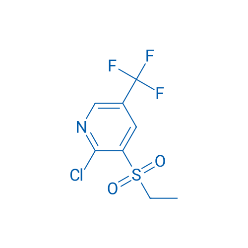 2-Chloro-3-(ethanesulfonyl)-5-(trifluoromethyl)pyridine 1g